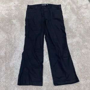 Carhartt Rugged Flex Relaxed Fit Canvas Work Pants Mens 36‎ X 30 Black BN2291-M